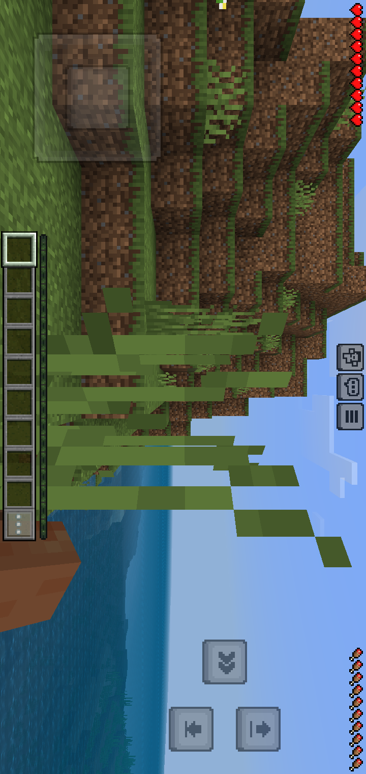 Minecraft Trial inventory and item management screen